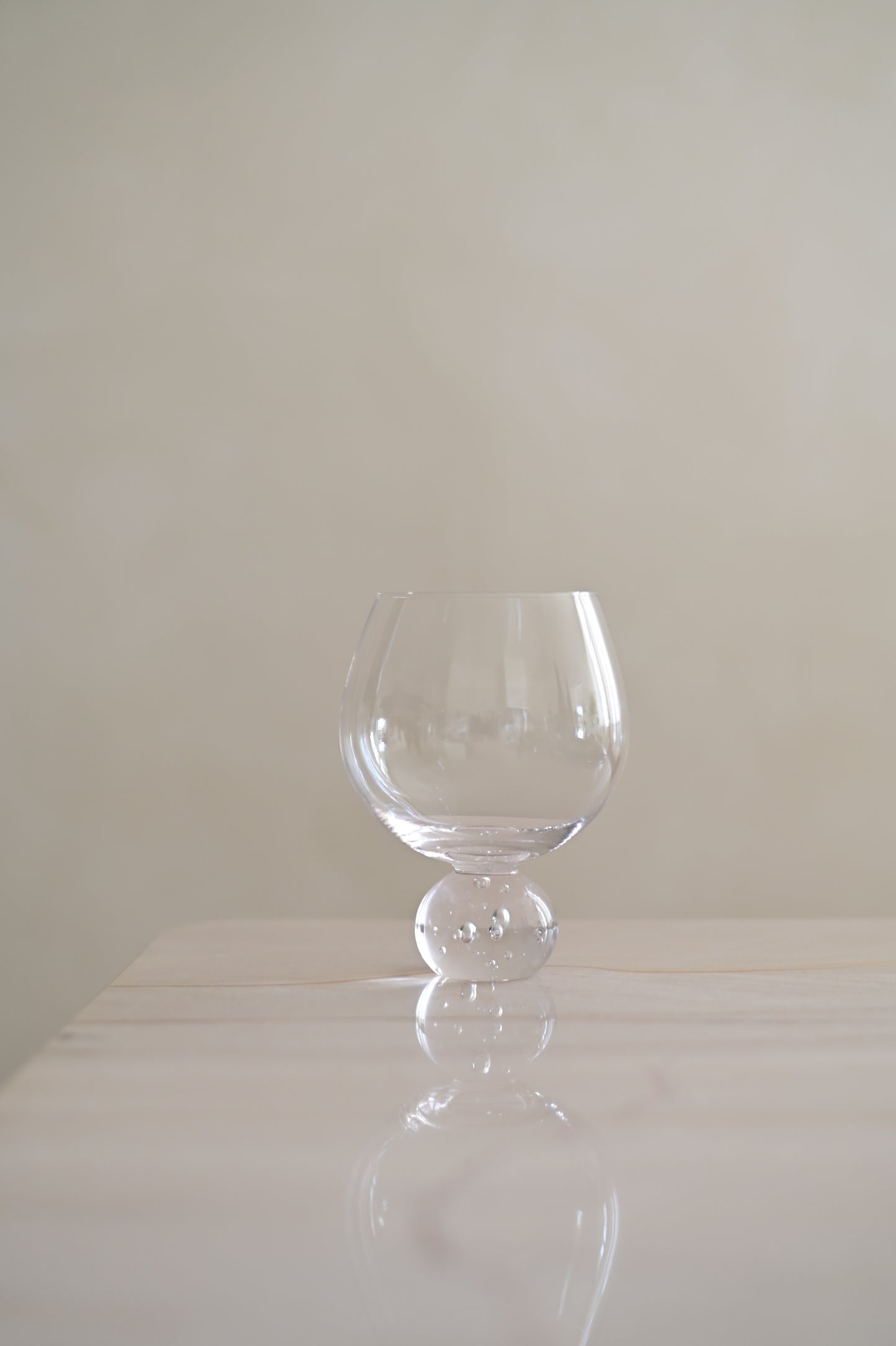 Taça em Vidro Bubble 610ml