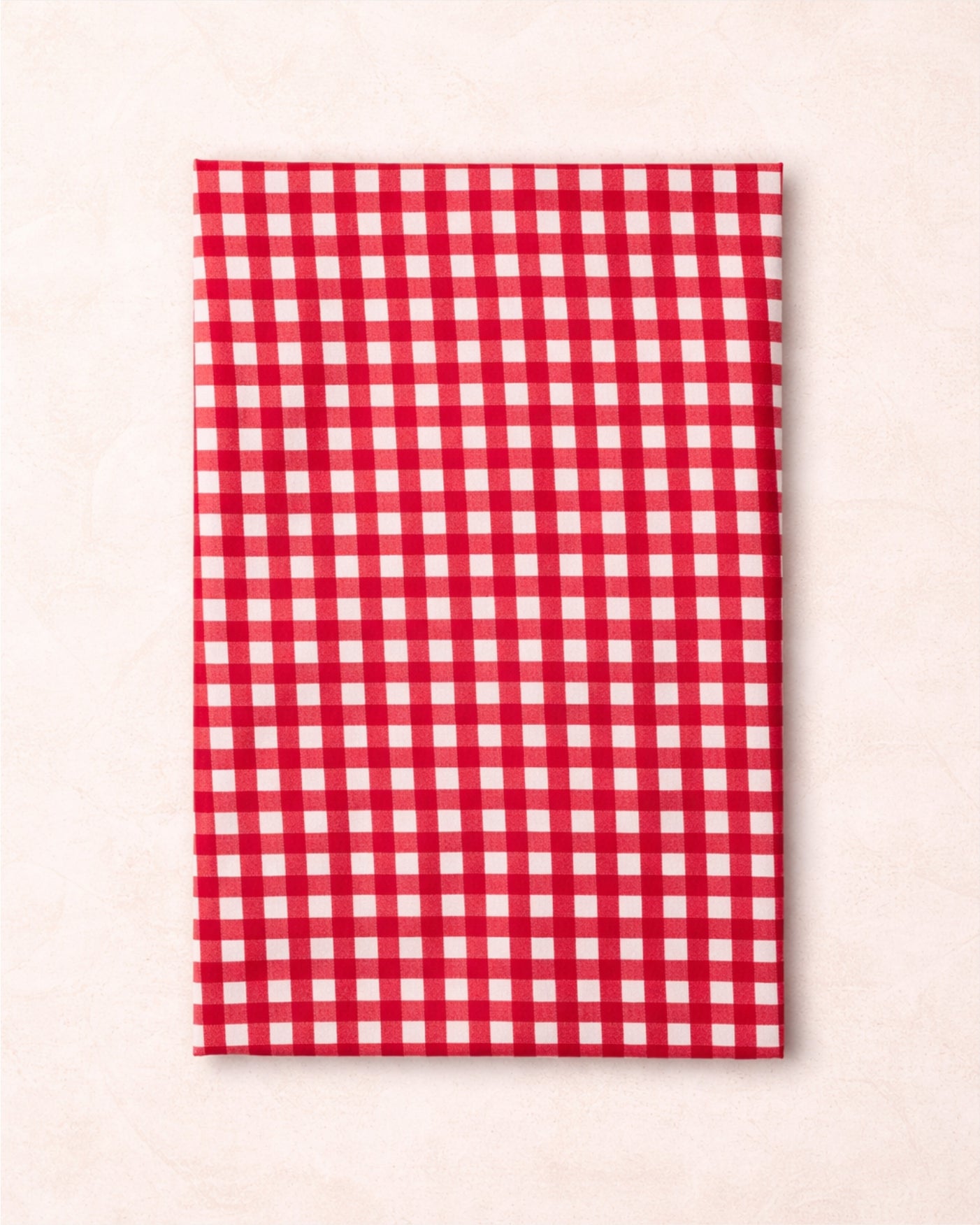 Guardanapo em Algodão Xadrez Rosa