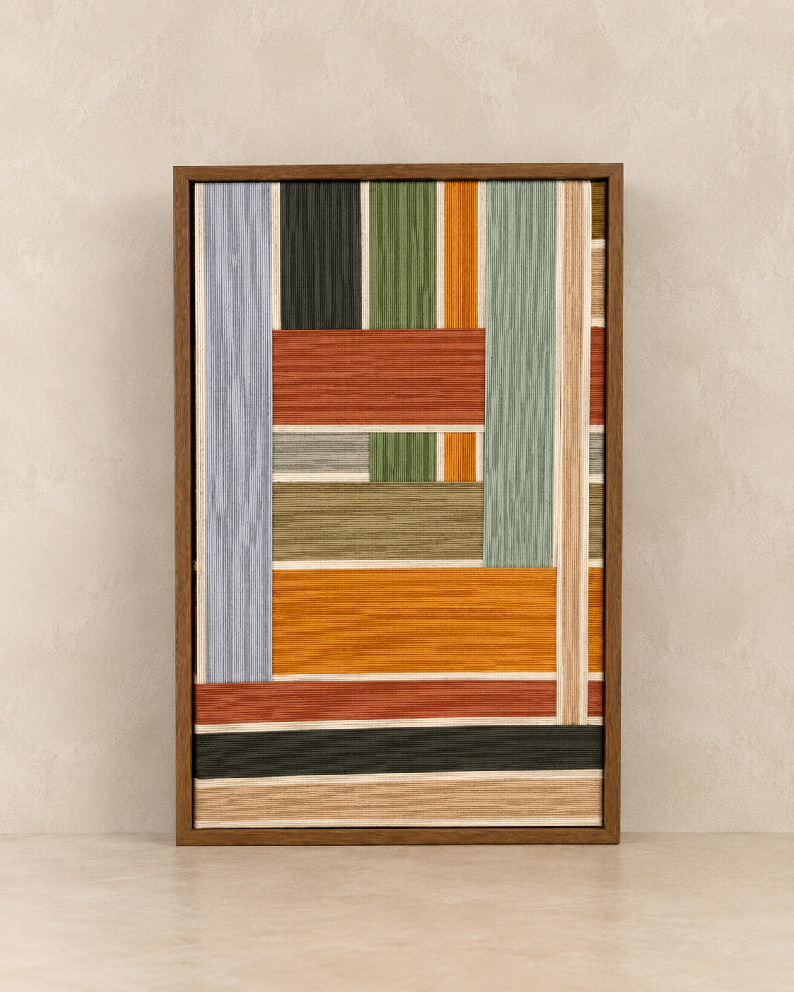 Quadro Tramas Bloco de Cores