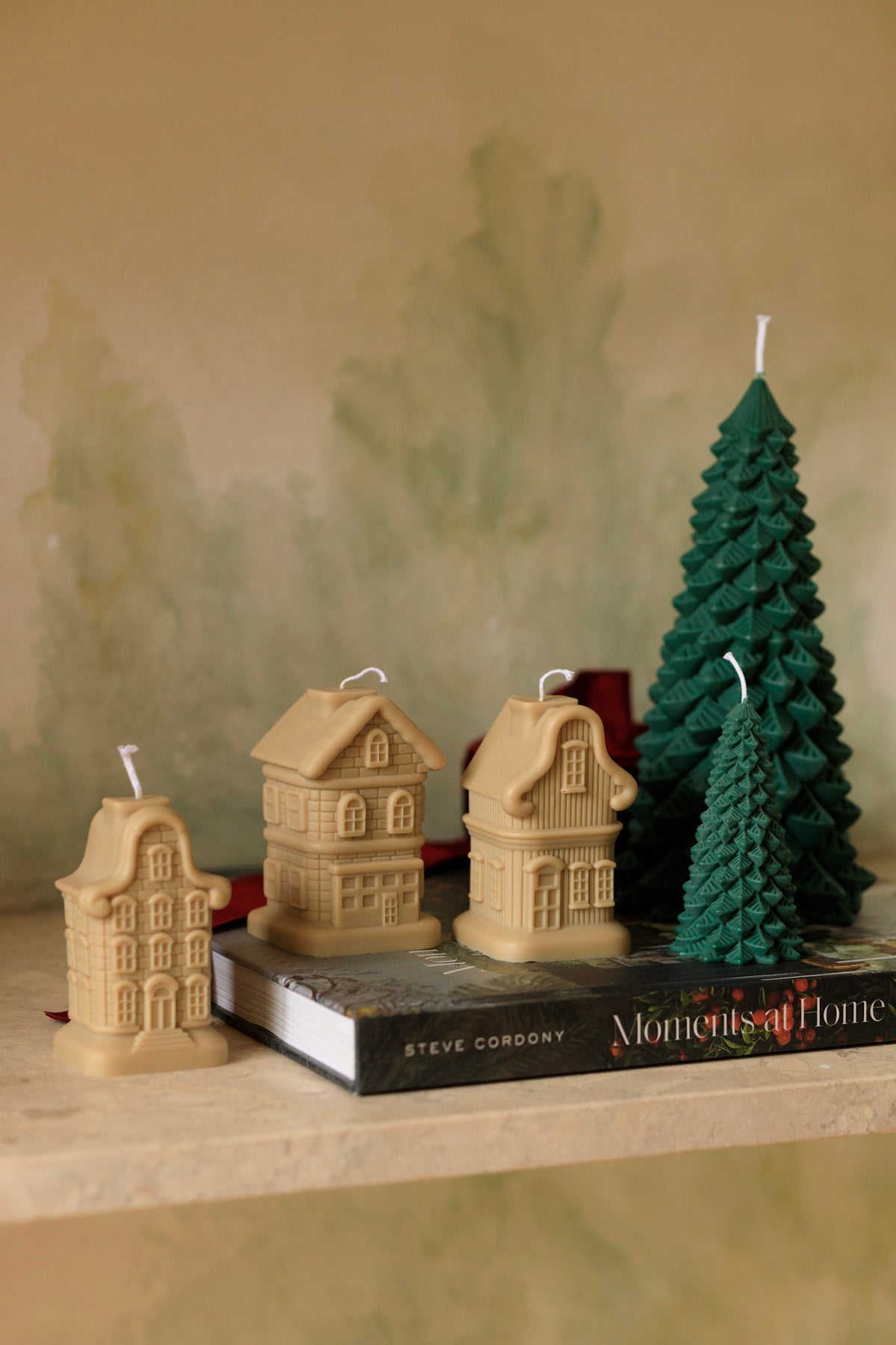 Trio de Velas Vila de Natal Fendi - Disponível em 10 dias úteis