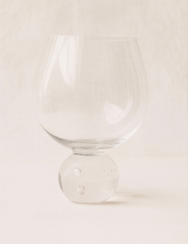 Taça em Vidro Bubble 610ml