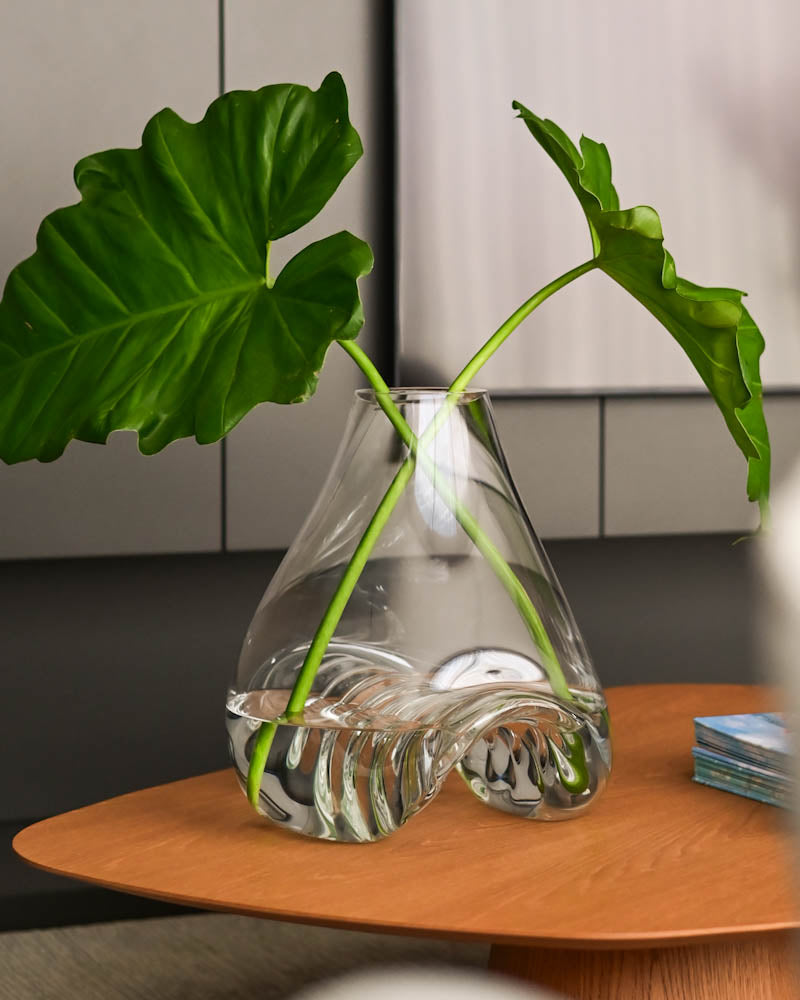 Vaso Mola em Vidro Soprado
