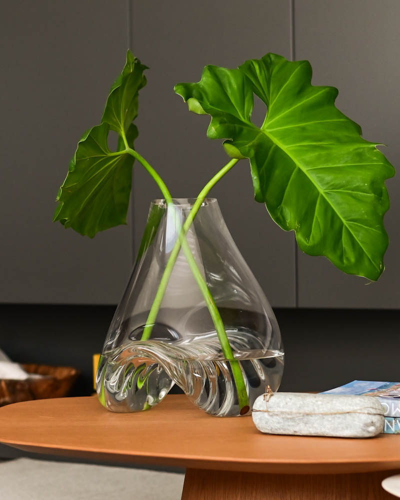 Vaso Mola em Vidro Soprado