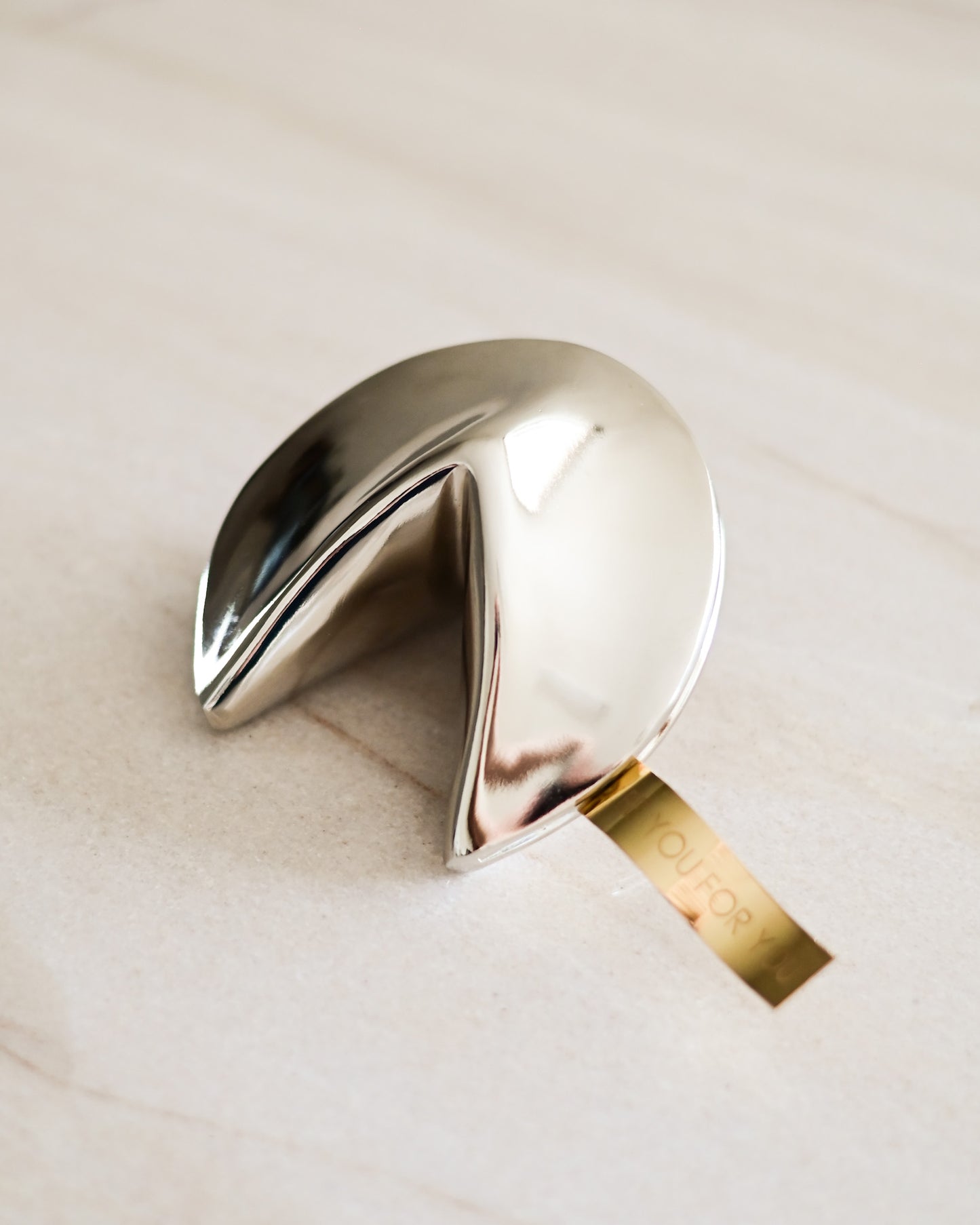 Escultura Biscoito da Sorte - Be you for you