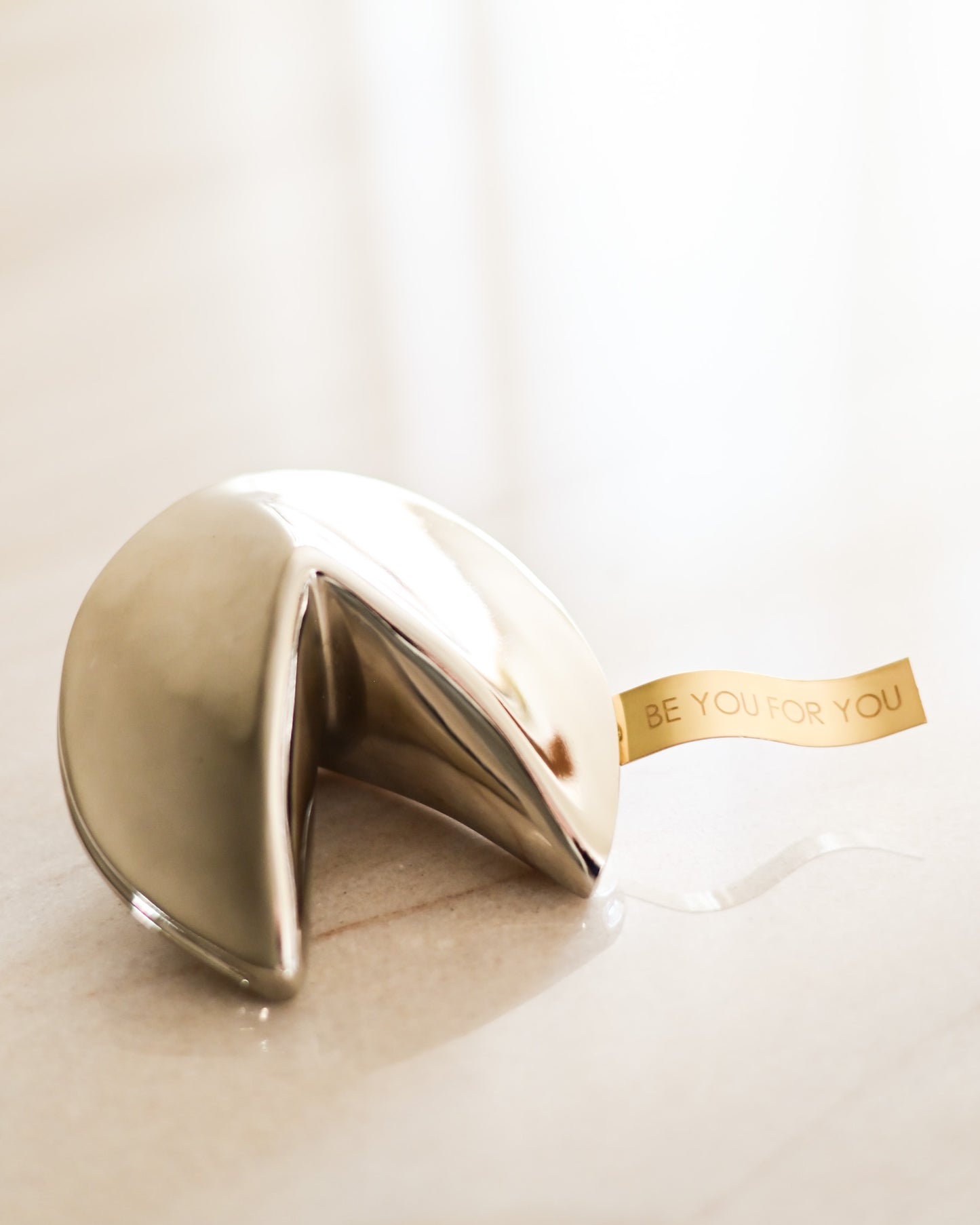Escultura Biscoito da Sorte - Be you for you