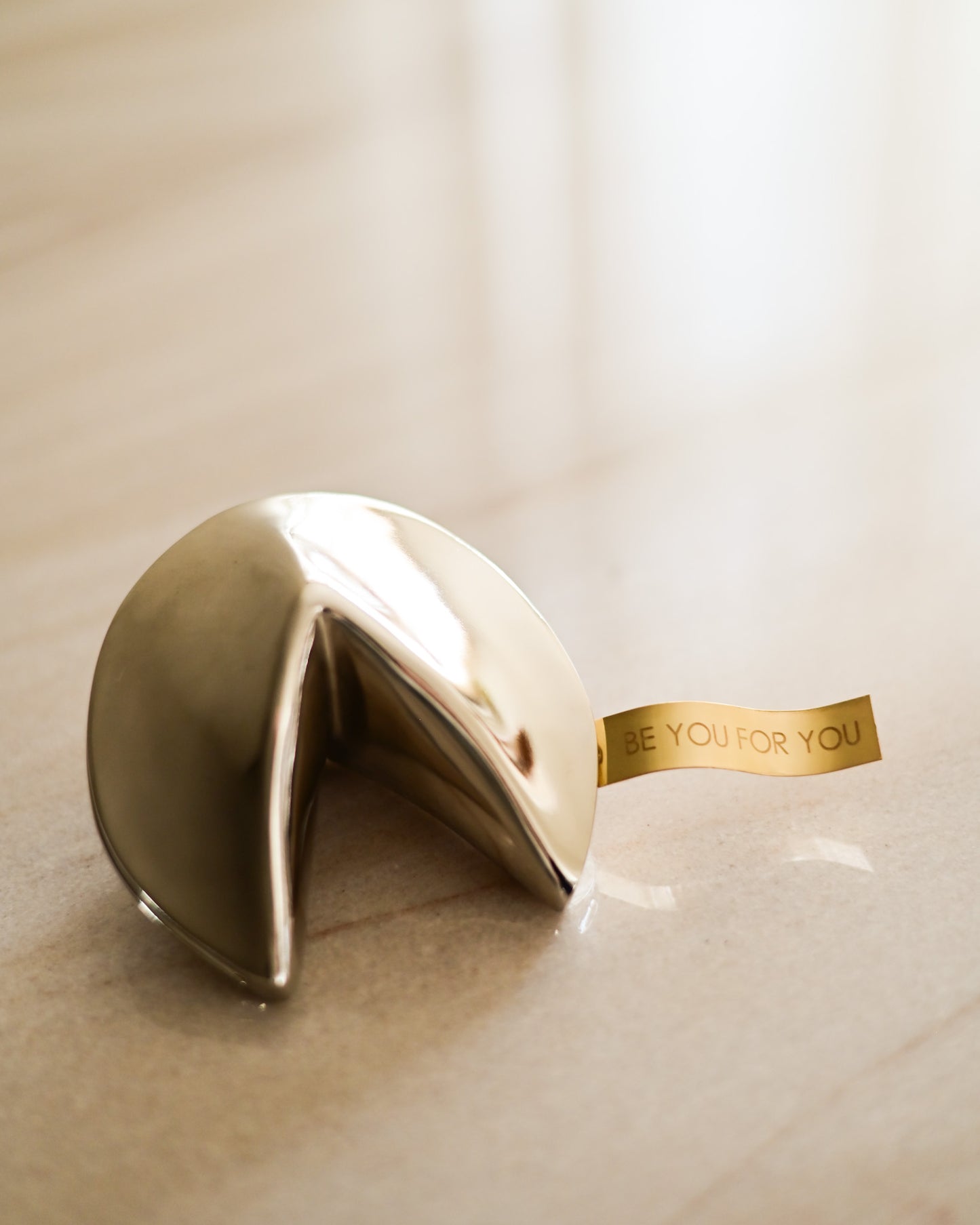 Escultura Biscoito da Sorte - Be you for you