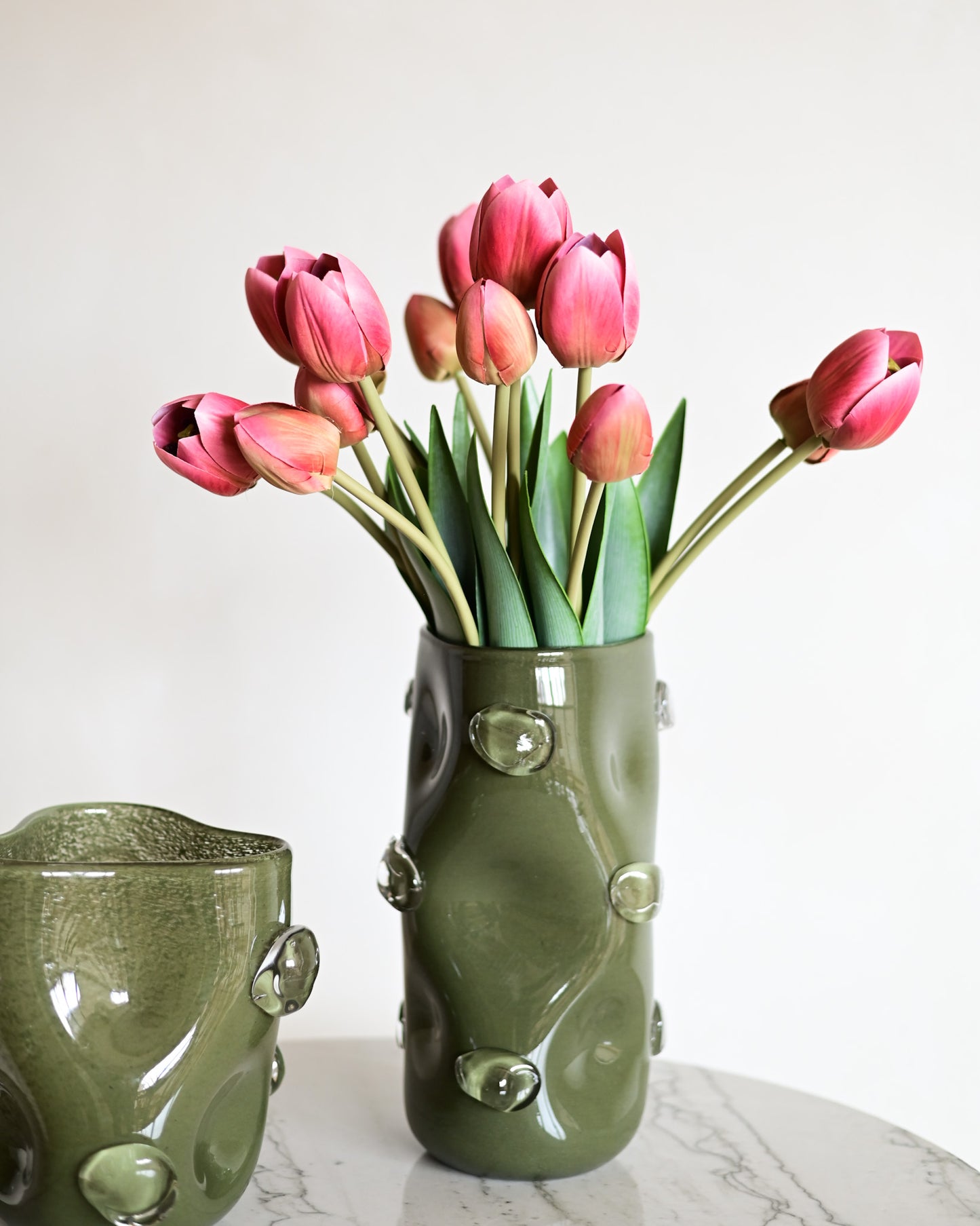Haste Duas Tulipas Rosadas