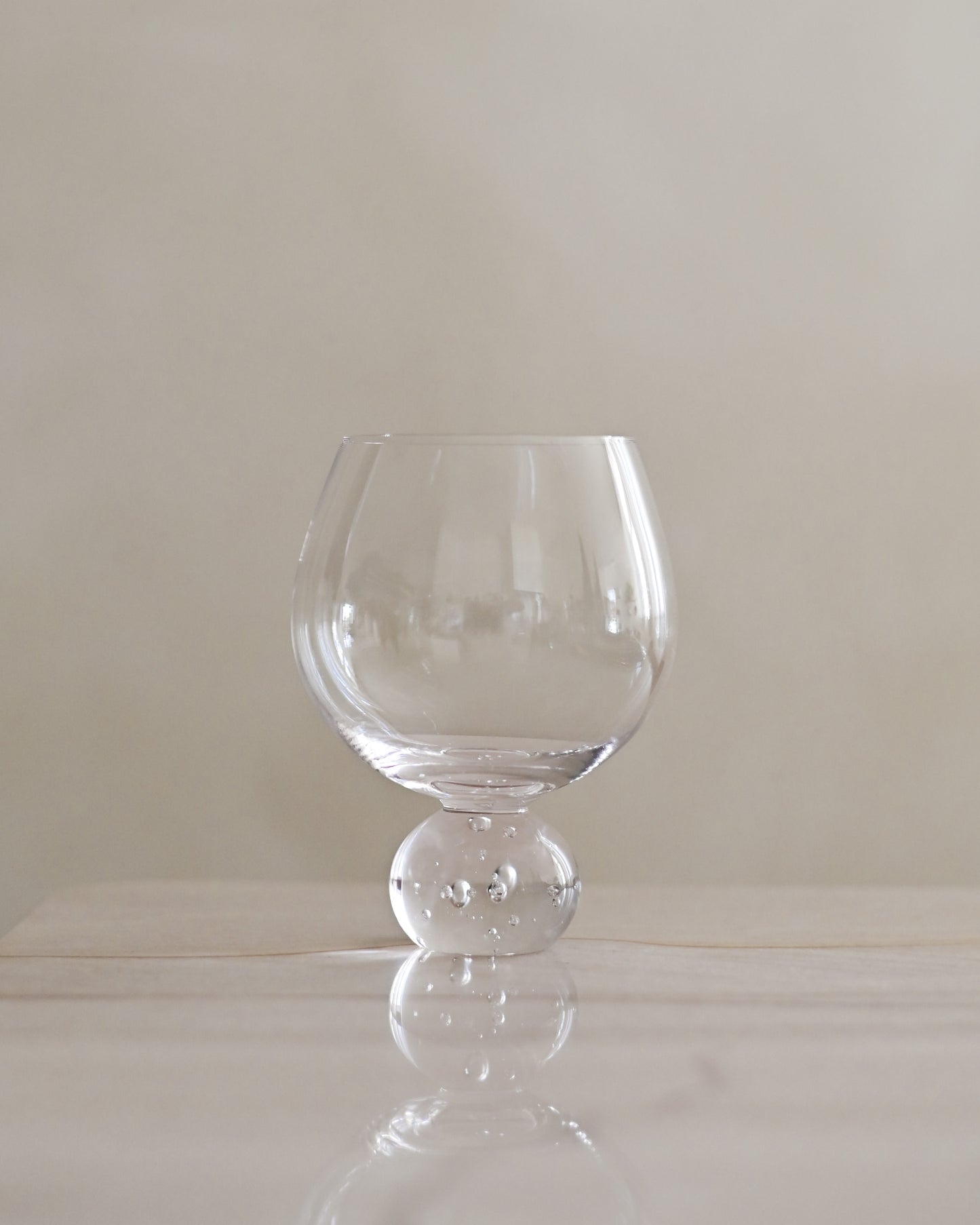 Taça em Vidro Bubble 610ml