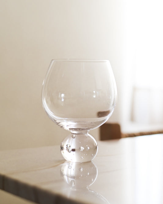 Taça em Vidro Bubble 610ml