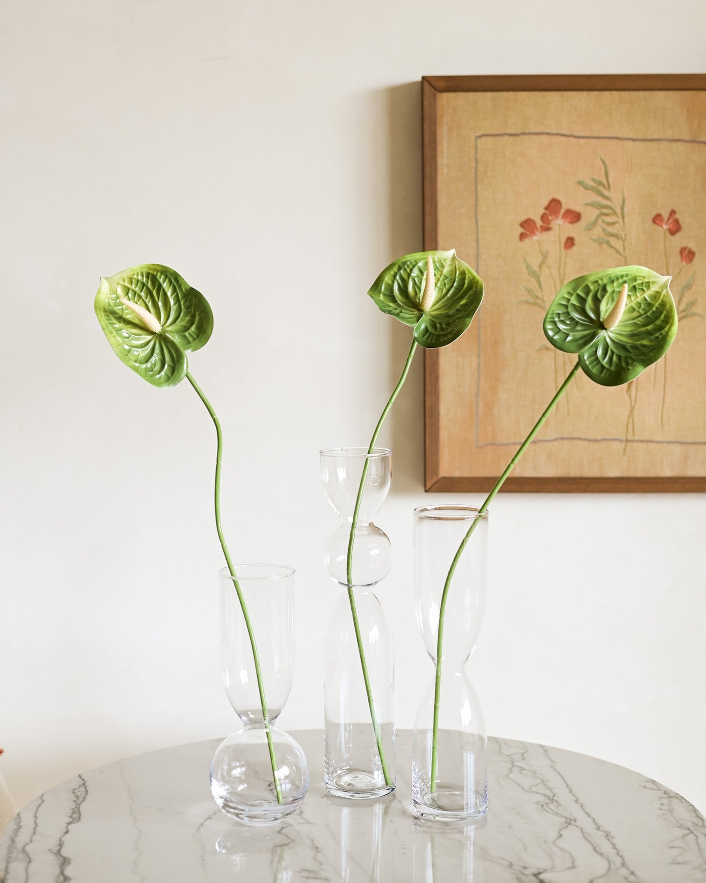 Vaso Orgânico em Vidro 36cm