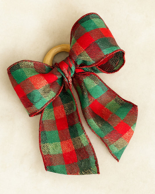 Porta Guardanapo em Laço Natalino - 2 Dias úteis