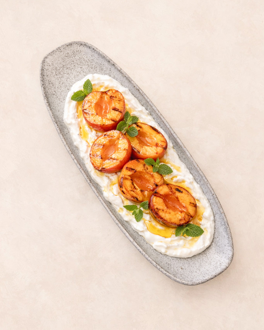 Trav. Oval em Cerâmica Chapisco 37x13,5cm