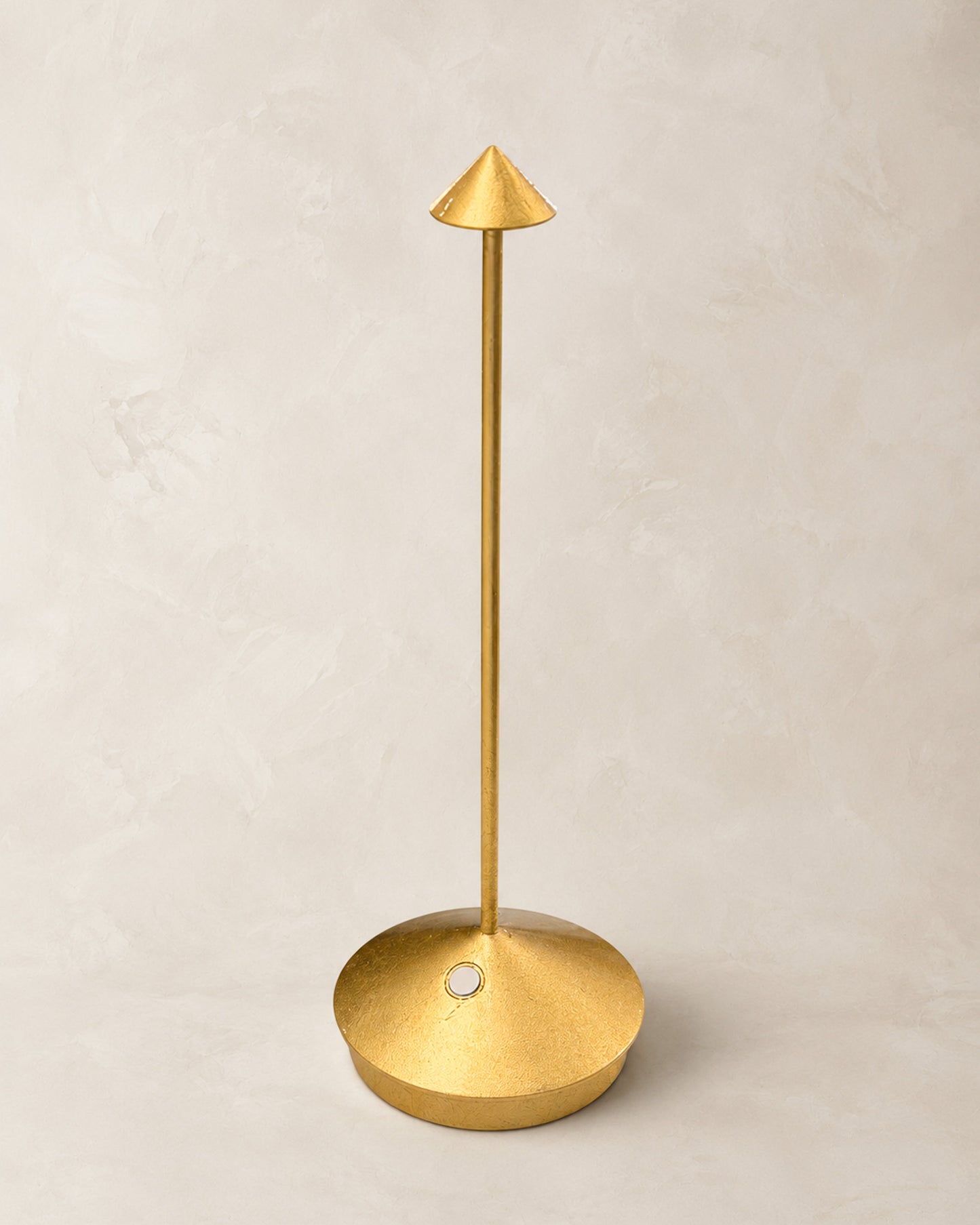 Luminária Pina Pro Ouro Folheada Zafferano