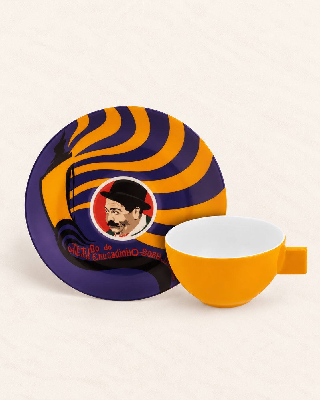 Conjunto 4 Xícaras Café com Pires  Cinema Vista Alegre